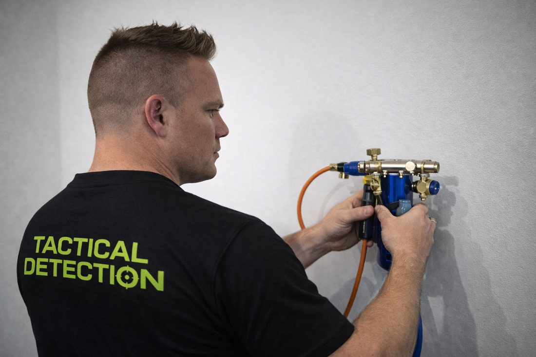 Leak detection in action